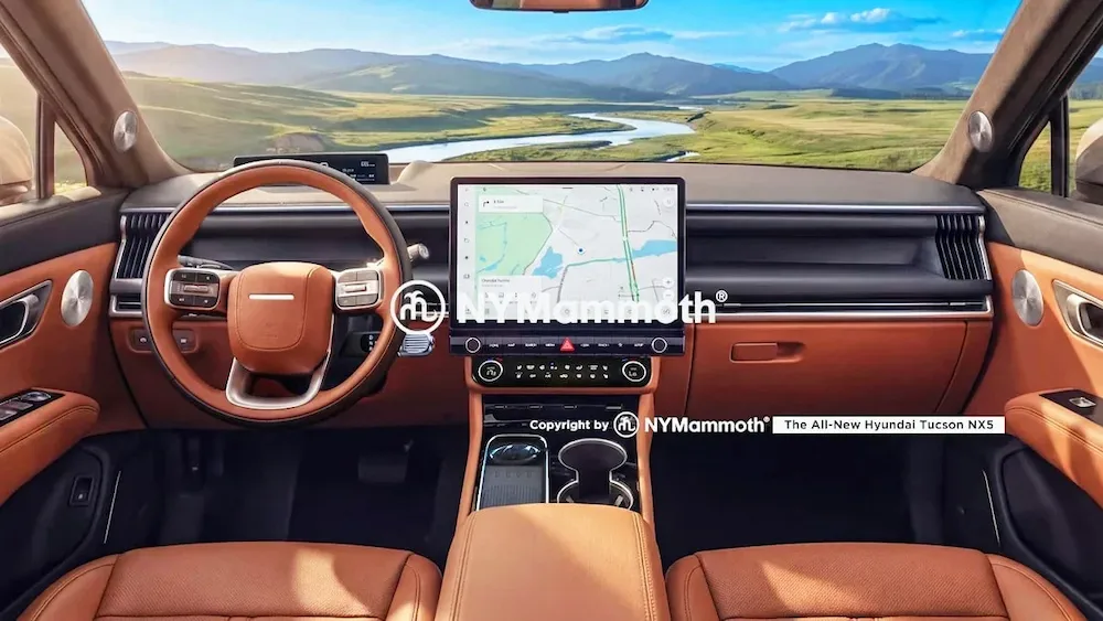 2026 투싼 풀체인지 실내