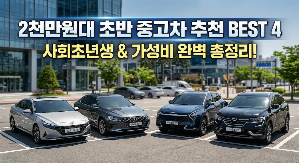 2천만원대 초반 중고차추천