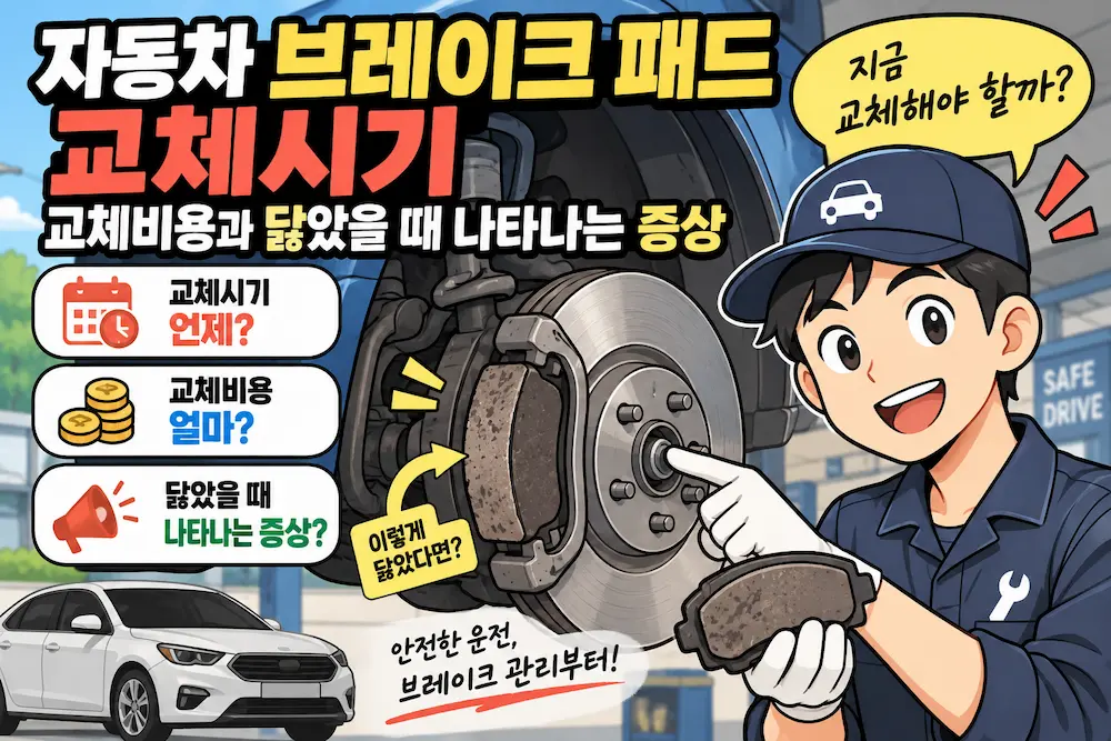 브레이크패드교체관리